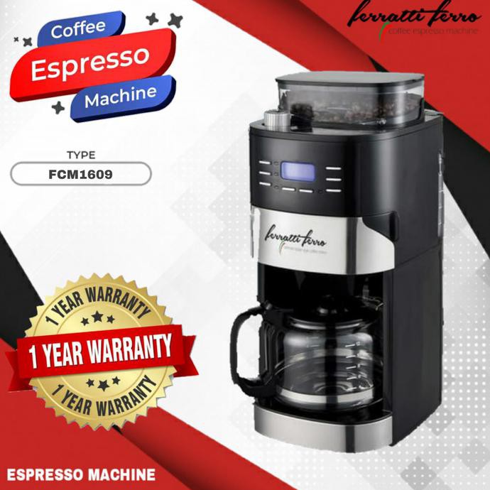 Mesin Kopi / Coffee Maker Ferratti Ferro Fcm-1609 Ginazzzz8