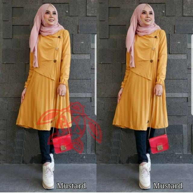 TUNIK HEVI PLISKET / TUNIK PLISKET / TUNIK / PLISKET