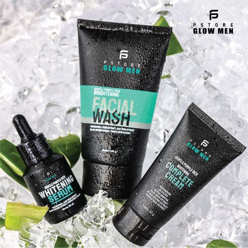 SKINCARE Pria PS GLOW MEN - PS STORE By Putra Siregar - Perawatan Wajah Pria BPOM