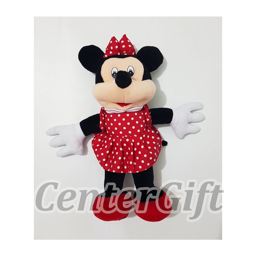 Boneka Mickey Mouse Minnie Mouse Ukuran Sedang 40CM