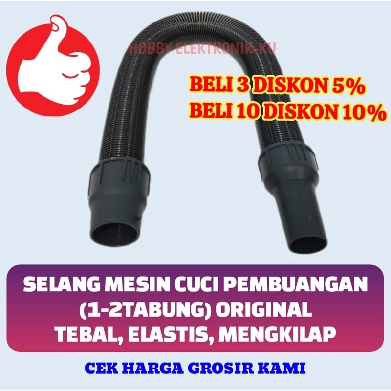 SELANG MESIN CUCI 1TABUNG 2TABUNG ORIGINAL