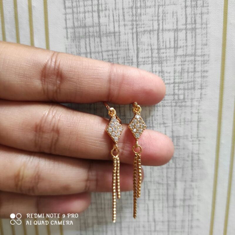 Anting Dewasa Model Jurai Fashion Wanita Kuping Aksesoris