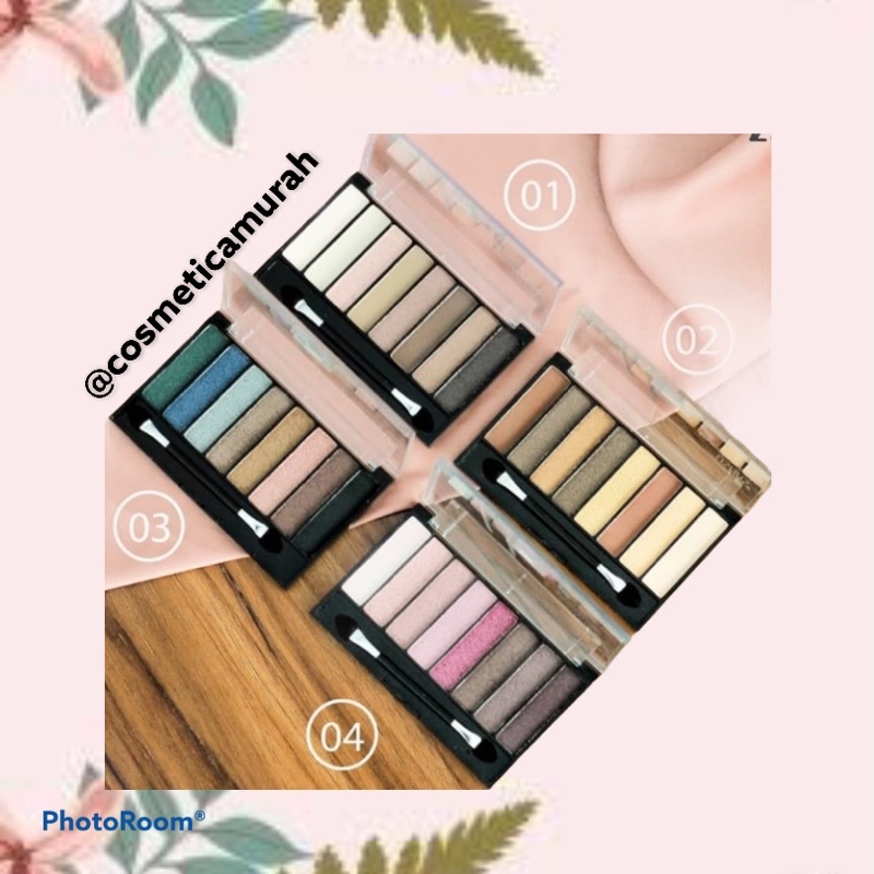 ushas eyeshadow palette goldens lengkap / palette eyeshadow ushas lengkap