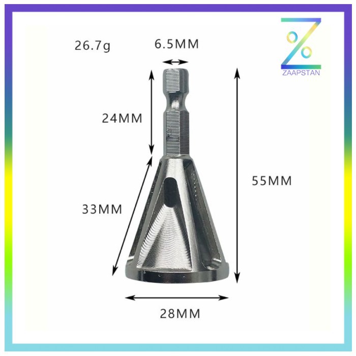 MUQGEW Mata Bor Deburring Tools Perbaiki Baut Baja Rusak Karat - SZBFT