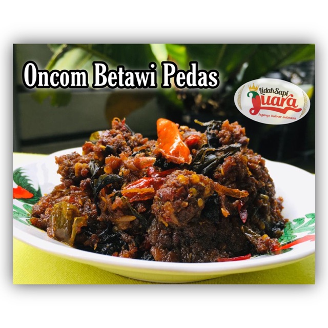 

ONCOM BETAWI KEMANGI (Oseng Oncom Kemangi)