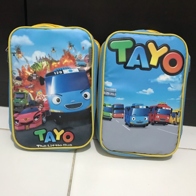 

Pencil Case Anak Karakter Tayo The Little Bus Tempat Pensil Murah Grosir