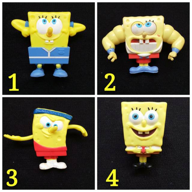 Mainan Happy Meal McD Toys Figure SpongeBob SquarePants Bekas