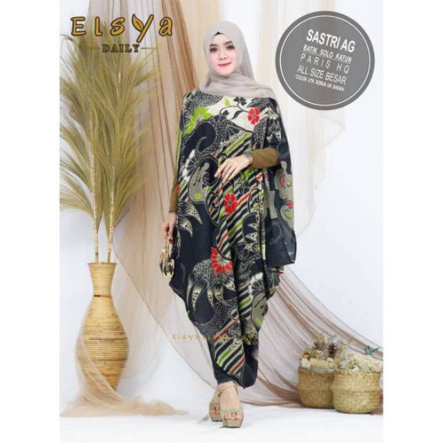 SASTRI TUNIK ORI BATIK SOLO/TUNIK ELEGAN BATIK SOLO