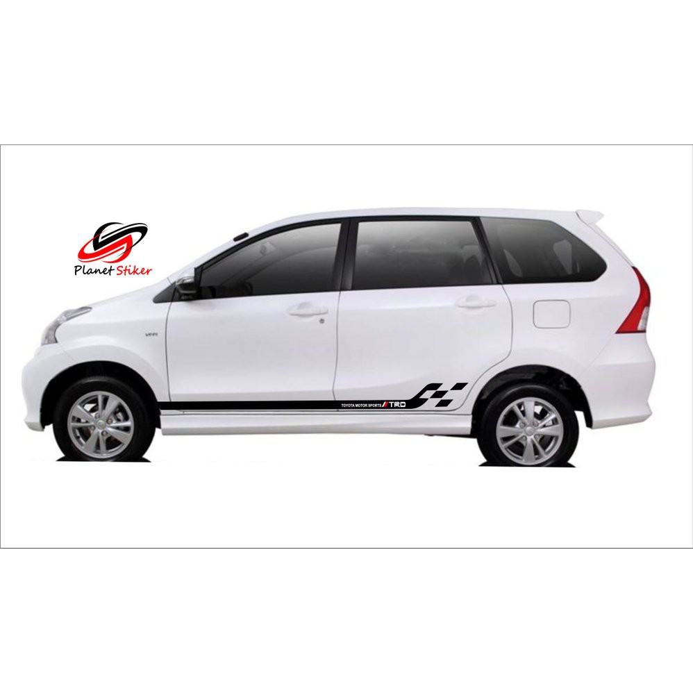 Sticker Cutting Stiker Mobil Lis Simple Avanza Xenia Rush Terios Sepasang Plus Bonus Free Ongkir Shopee Indonesia