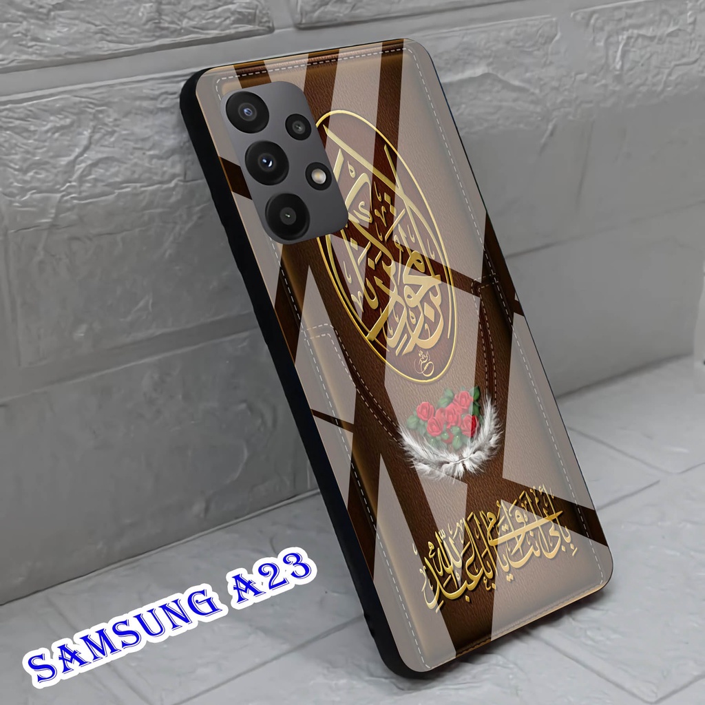 Softcase Glass Kaca SAMSUNG A23 - Casing HP SAMSUNG A23 [ S50 ].