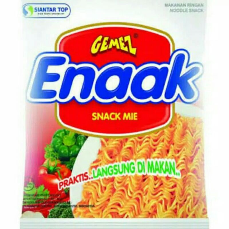 

MIE GEMEZ ENAAK SNACK MI 10pcs x 20gr RENTENG ORIGINAL / SPICY CHILI