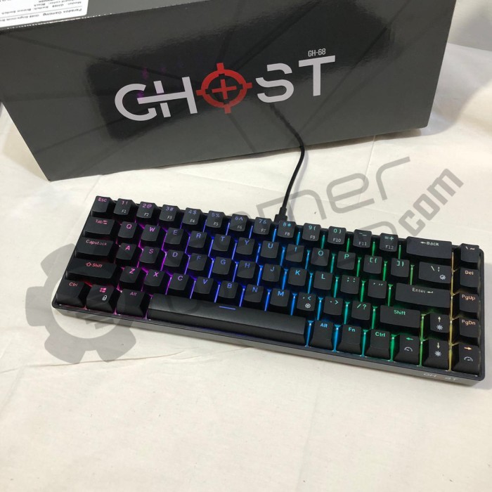 Paradox GHOST IBM68K Black Mechanical Gaming Keyboard