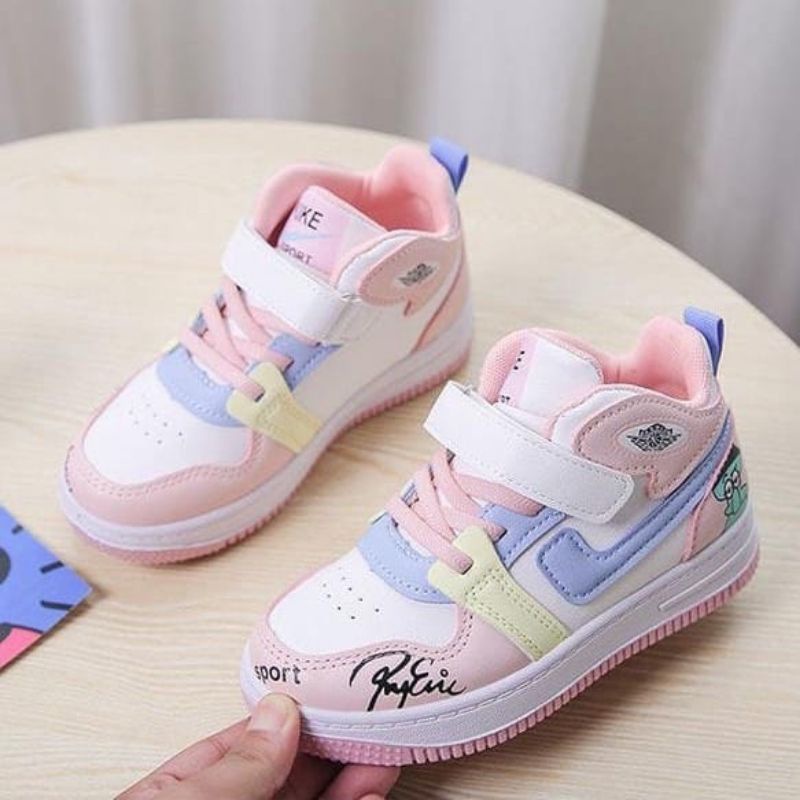 Sepatu Boots Anak Perempuan Dan Laki-Laki Gambar Kartun Import Size 26-37