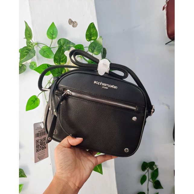 Tas shopie paris martin slempang wanita hits bagus murah hitam black lucu cute brand