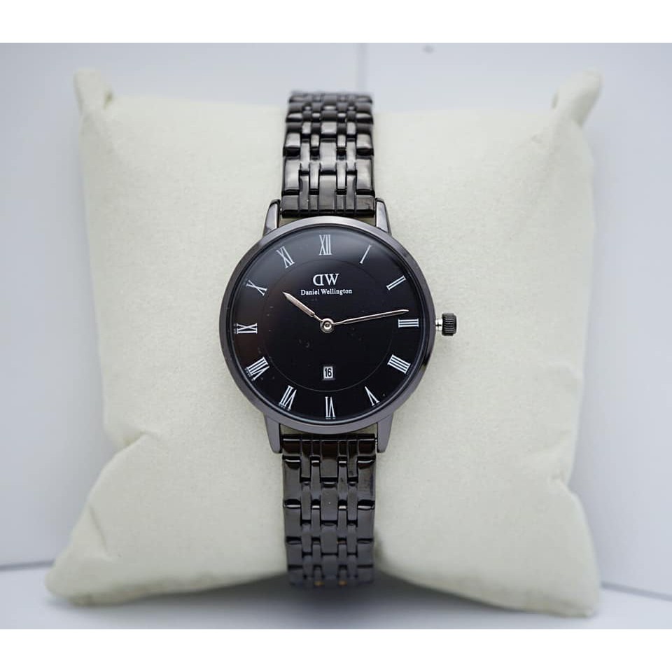 jam tangan wanita DW RANTAI TGL AKTIF