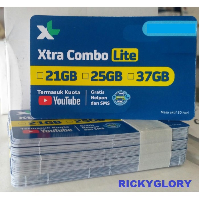 Voucher XL data 21 GB ( Hybrid 8+ )