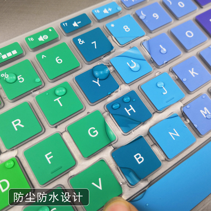 Skin Cover Pelindung Keyboard Bahan Silikon Untuk Hp 15.6 Inch Bf Laptop Pc Notebook