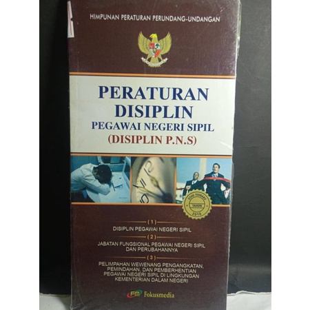 PERATURAN DISIPLIN PEGAWAI NEGERI SIPIL HIMPUNAN PERATURAN PERUNDANG UNDANGAN BUKU HUKUM BUKU PENDID