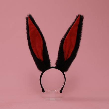 Bando Kelinci Rabbit Kawaii Cosplay Lolita Japan Hitam Black White