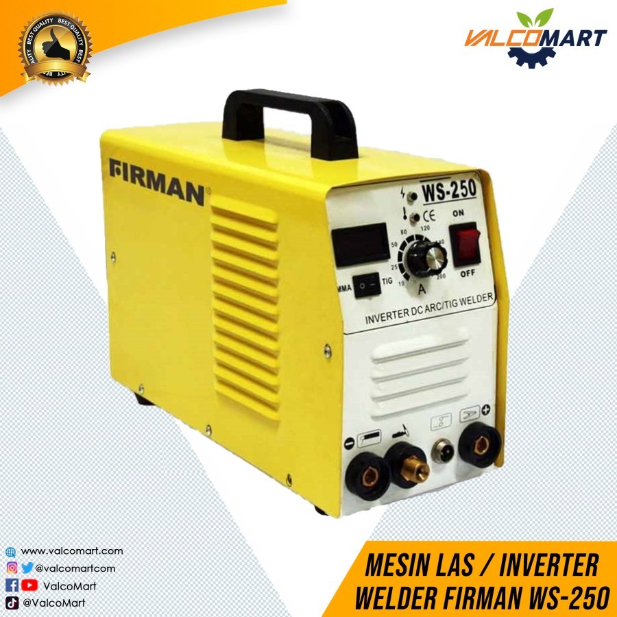 Firman WS-250 Inverter Welder DC TIG