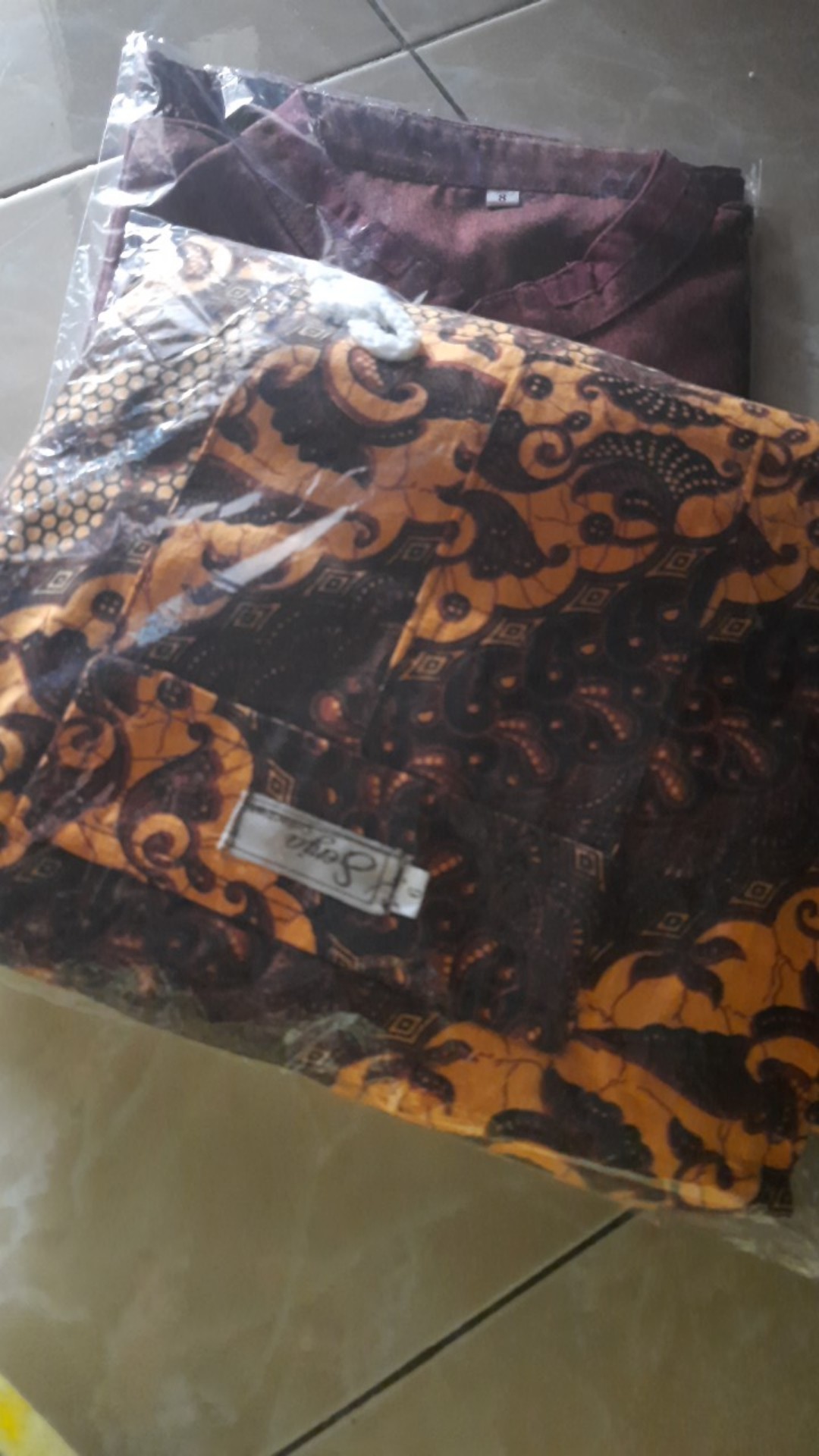 Celana Boim Batik Uk 6-8 Tahun / Celana Panjang Batik Anak Laki Harian Pants Santai