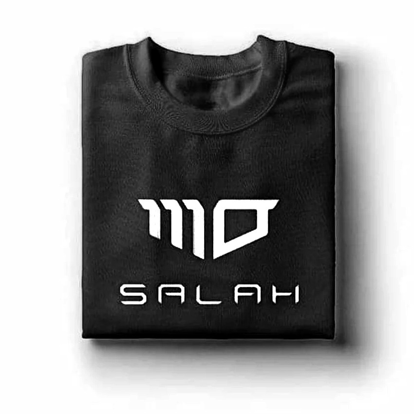 Kaos Distro MO Salah White - Black Premium