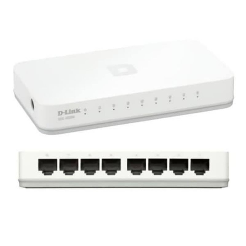 Dlink DES-1008C Switch 8 Port 10/100Mbps