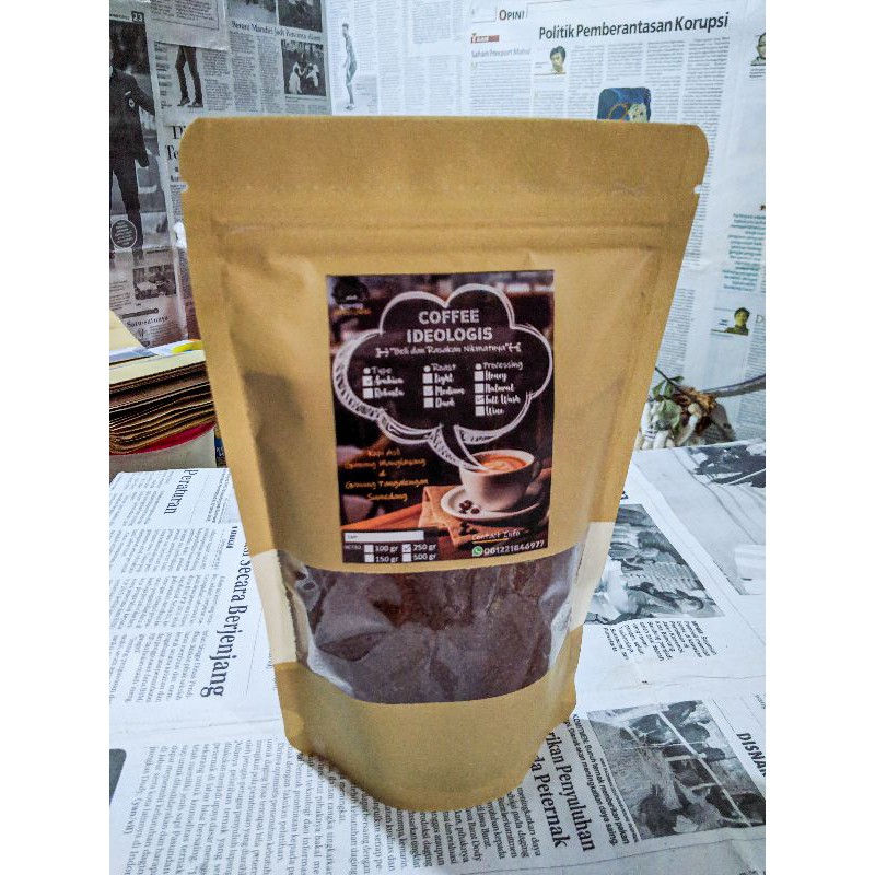 

Kopi Ideologis (aceh gayo) 200 gr