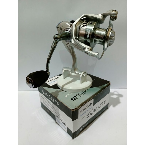 REEL PANCING IROLY GANBATTE 2000 | 12+1 BALL BEARINGS | POWER HANDLE |