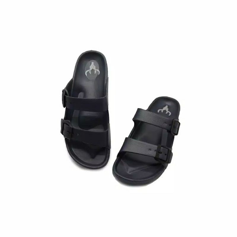 PANAMA TORSO SLIPPERS (BLACK) ,SENDAL PRIA/WANITA