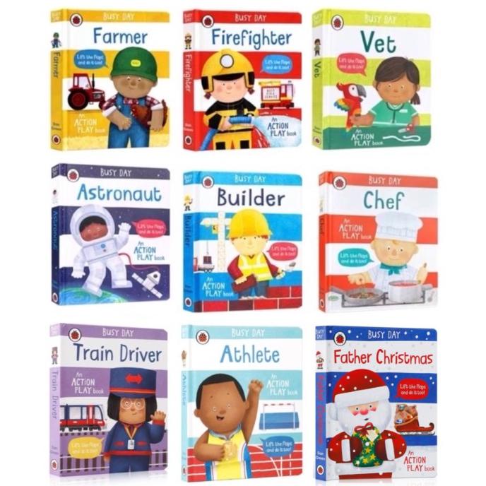 

Promo Busy Day : Farmer/Firefighter/Vet/Astronaut/Builder/Chef