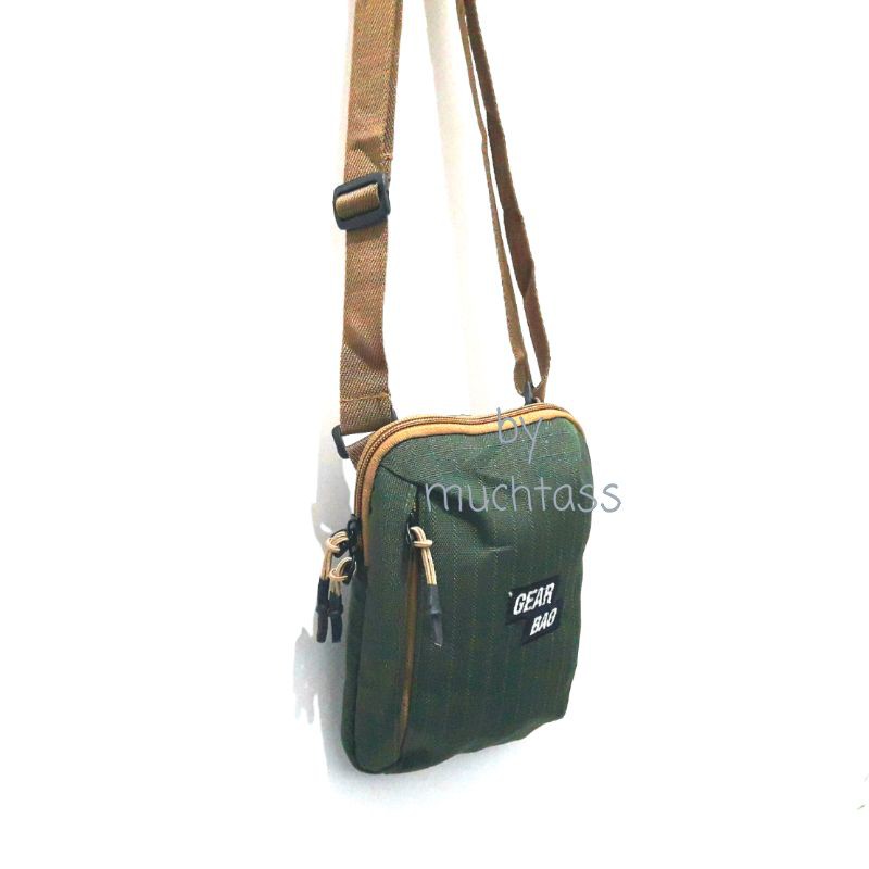 Tas HP 7 inchi Ovall Tas Selempang Sling Bag Tas Gantung Leher Travel pouch Sarung HP Tas Kecil