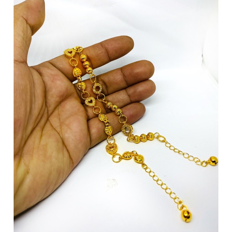 gelang tangan wanita // gelang lapis emas// perhiasan//gelang
