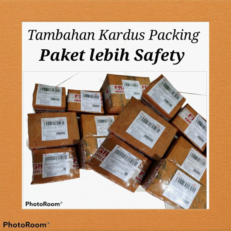 Kardus Packing Tambahan agar paket lebih Aman