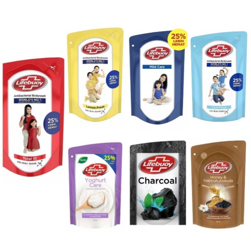 Lifebuoy sabun mandi cair body wash 400ml