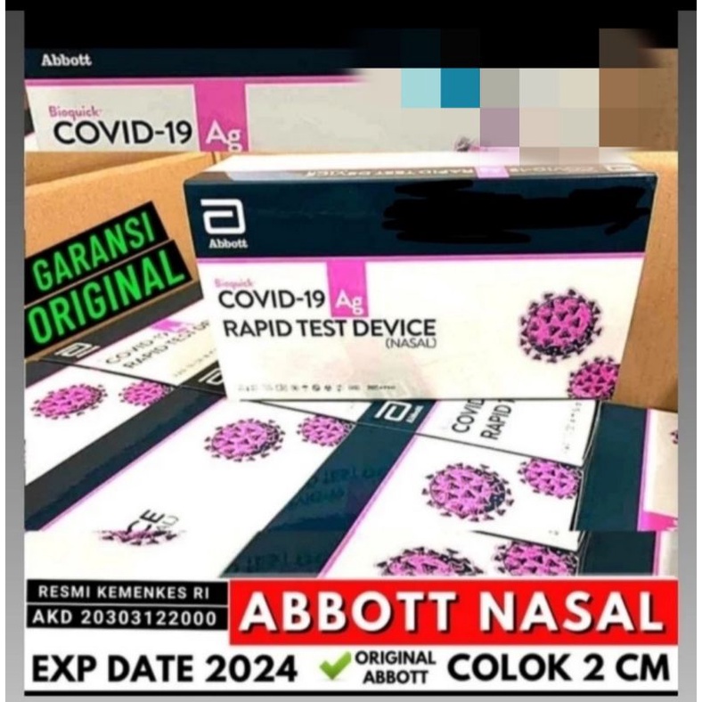 antigen abbott nasal swab abbott nasal