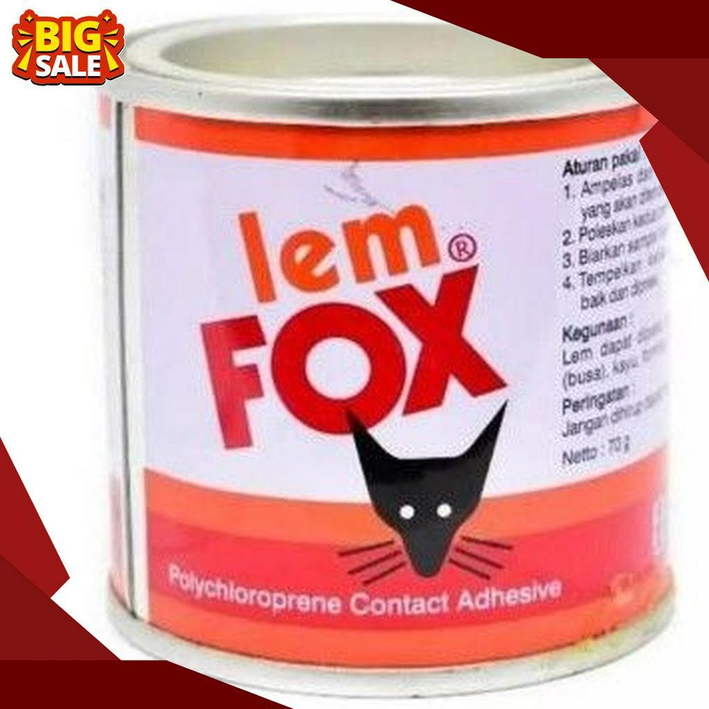 

HOT PRODUK Lem Fox Plus Kuning Kaleng 7gr