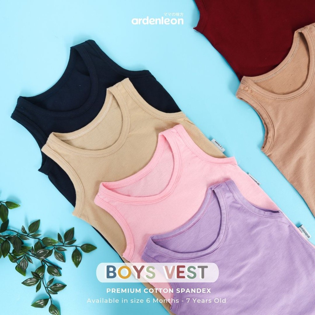 ARDENLEON Boys Vest Singlet 2.0 Kutung