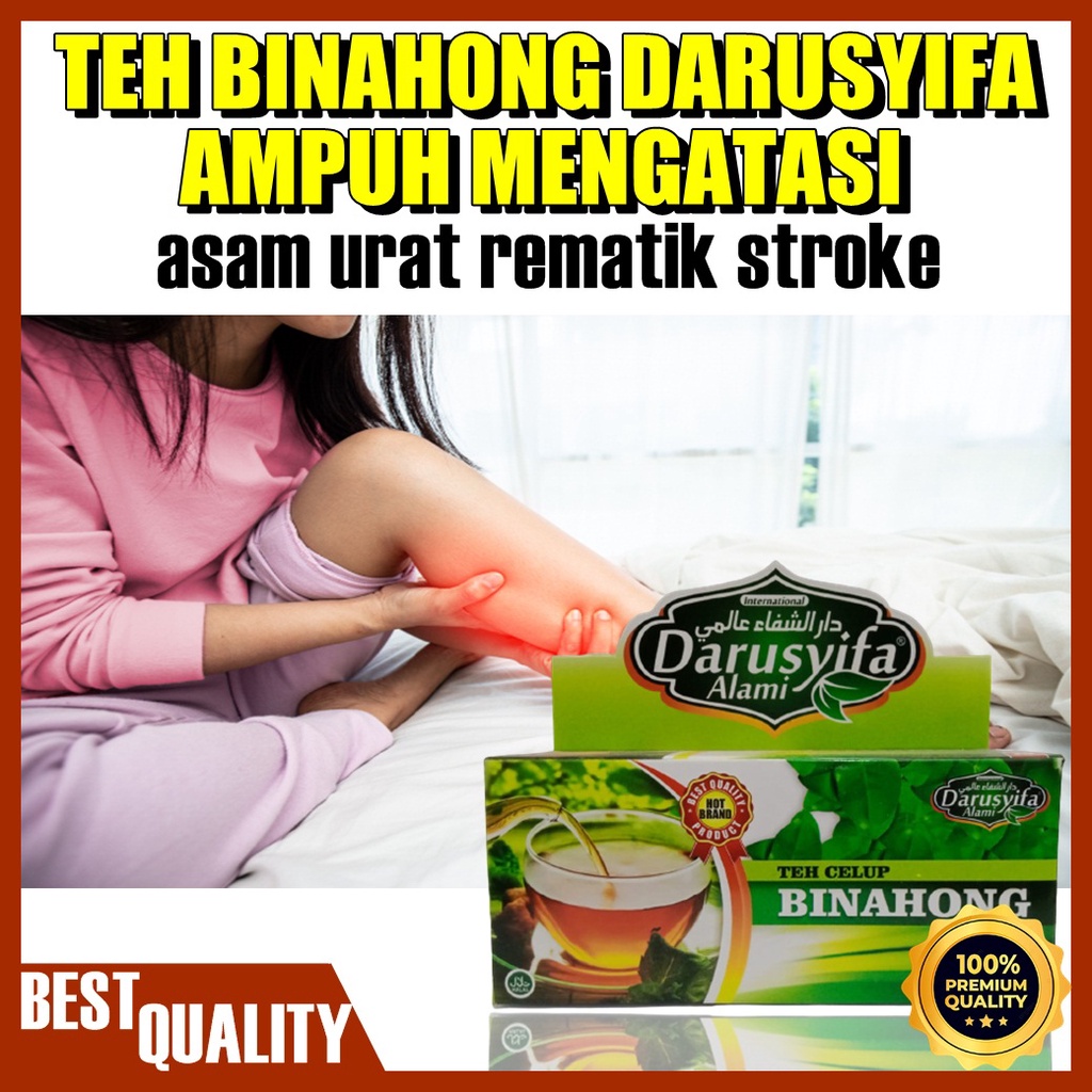 

Teh binahong ambien Darusyifa Original obat herbal asam urat kolesterol dan sendi Ampuh