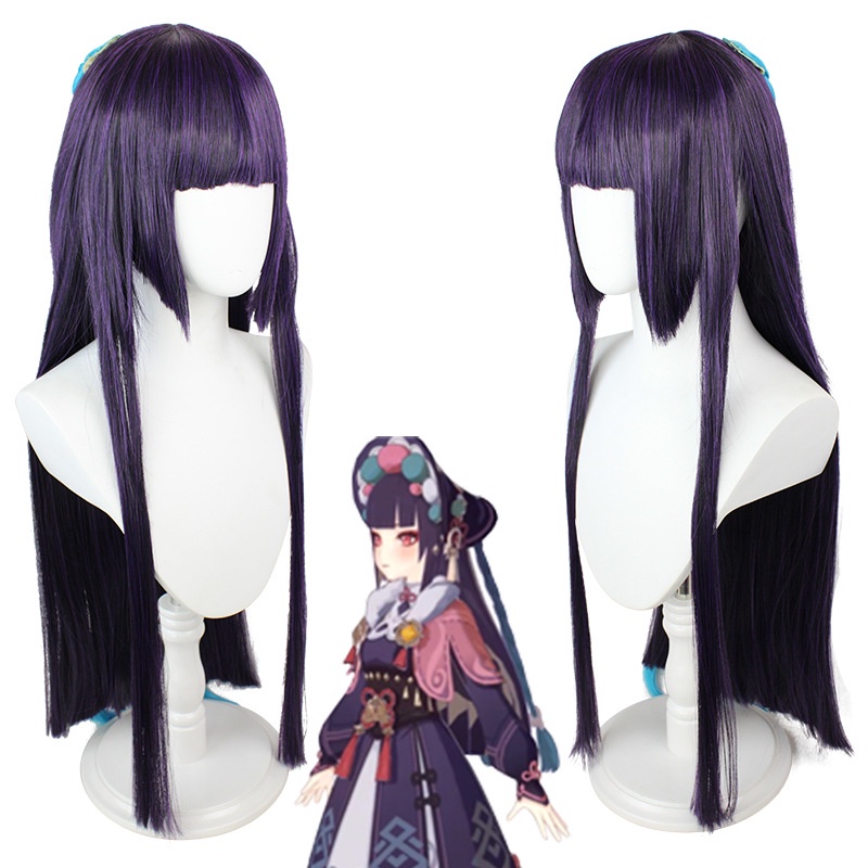 LOL-76 wig yunjin yun jin genshin impact rambut palsu cosplay karakter anime