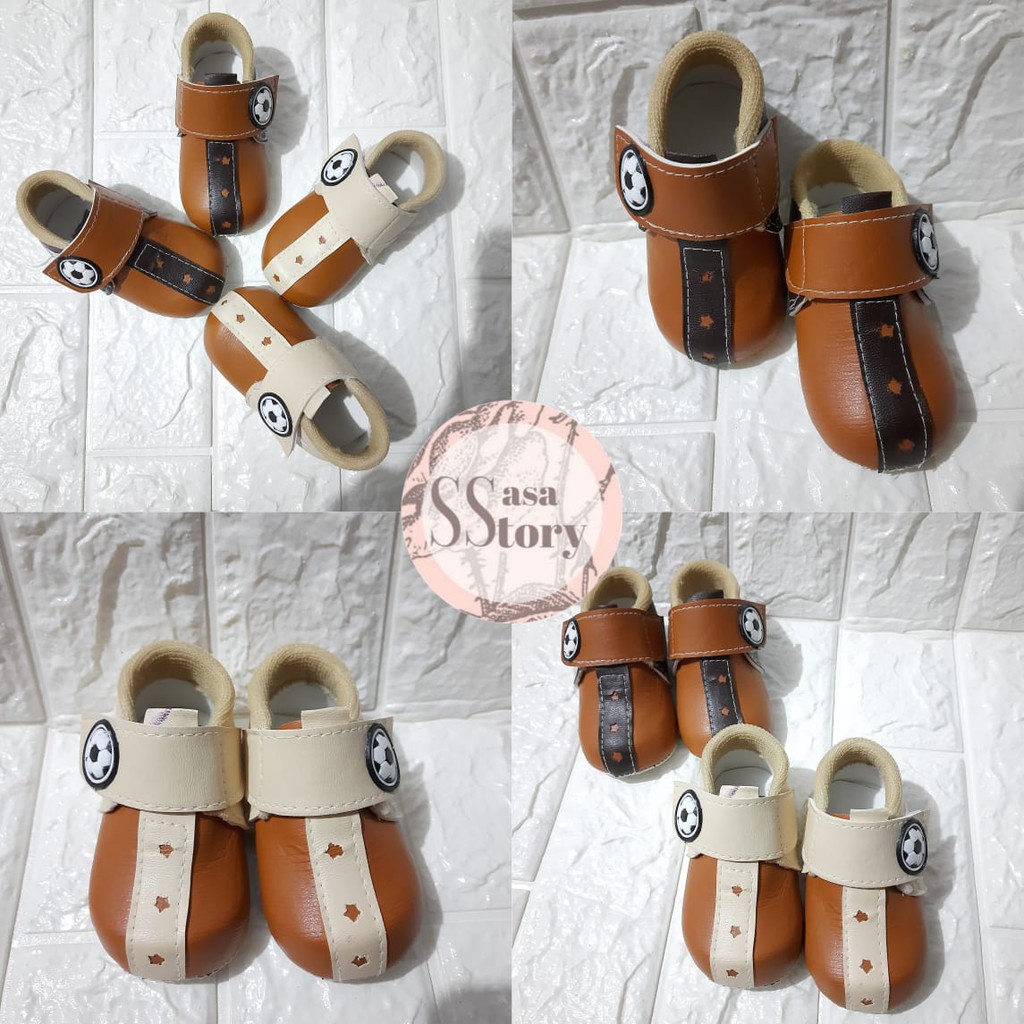 SEPATU PREWALKER BABY BAYI ANAK LAKI-LAKI 0-12 BULAN CP05