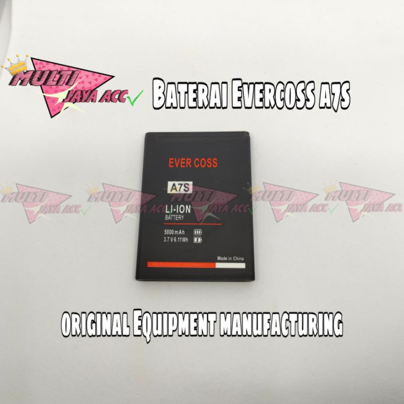 Baterai Evercoss A7S /battery/batre hp