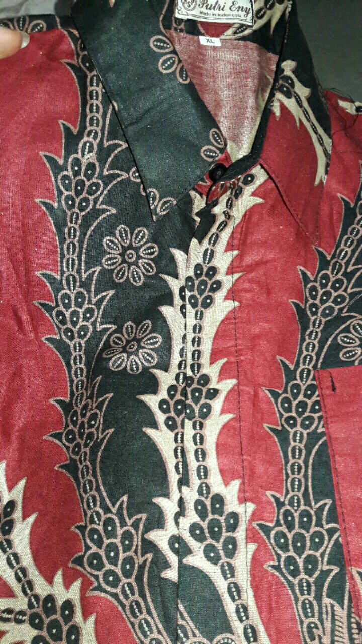 Kemeja Jumbo Hem Batik Terviral Top 1 Di Shopee Original No Kw Ready Seragam Harga Grosir