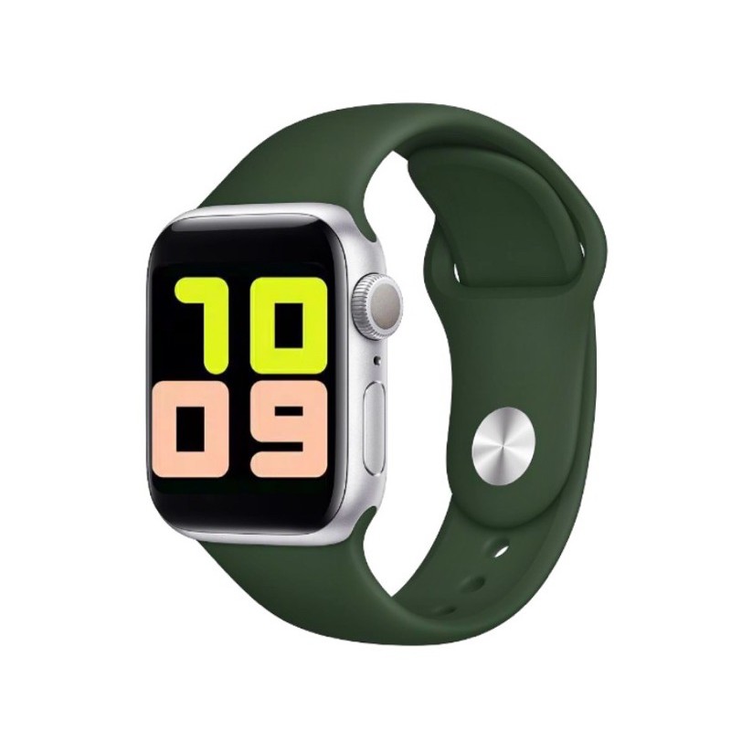 Smartwatch T500 Smartwatch T500 SWT500 COD-Hijau muda silver