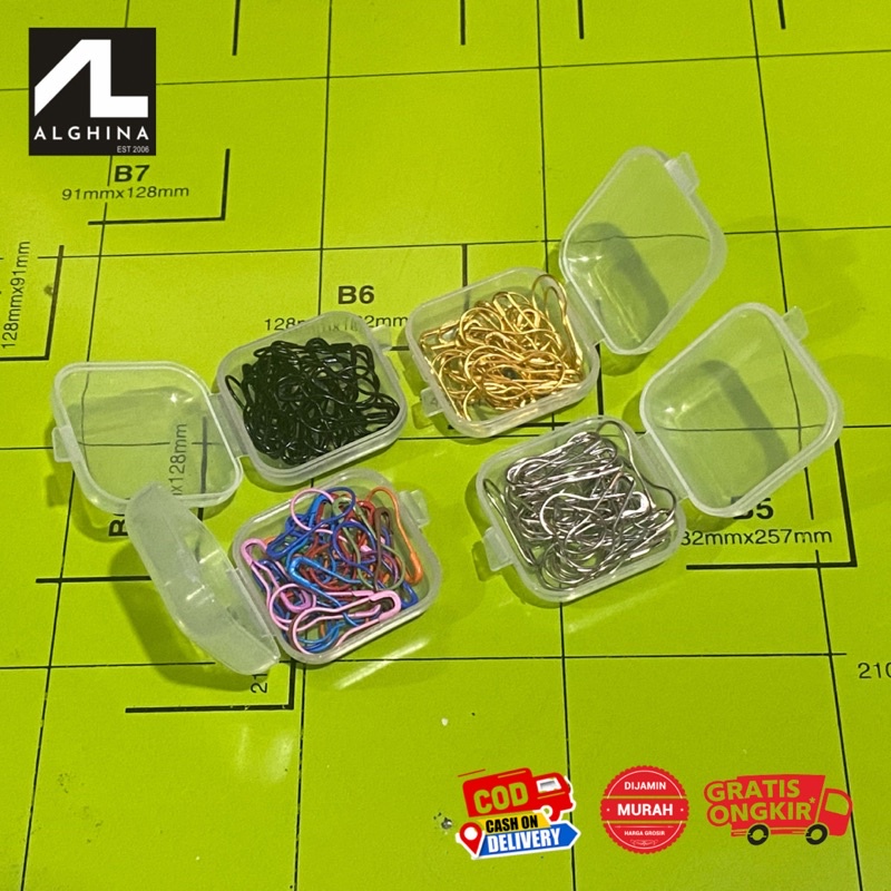 Peniti Labu / Peniti Bohlam / Peniti Hijab / Peniti Jilbab Anti Karat box