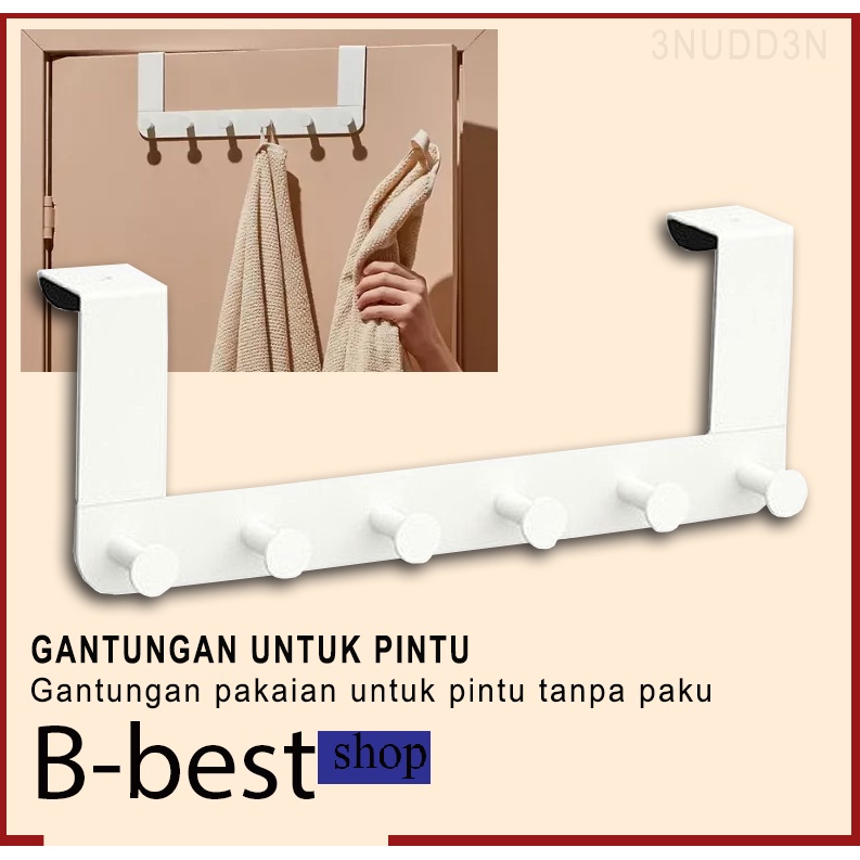 Gantungan serbaguna untuk pintu / GANTUNGAN BAJU / Gantungan Pintu / Gantungan Kamar Mandi