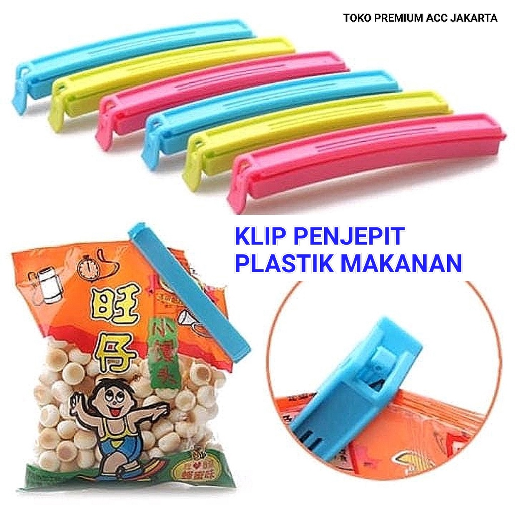 Penjepit Plastik Snack / Jepitan Kemasan Makanan