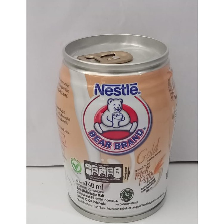 SUSU BERUANG BEAR BRAND GOLD MALT PUTIH 140ML