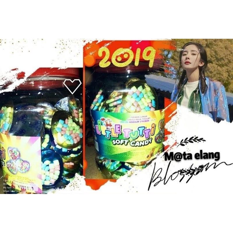 

PUSAN Little Tutti Soft Candy JAR (160Pcs)