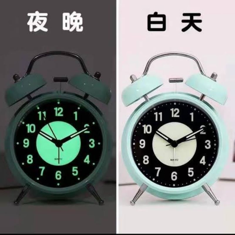 KARUNIA JAM - JAM BEKER KRING FOSFOR JAM BEKER GLOW IN THE DARK JAM MEJA